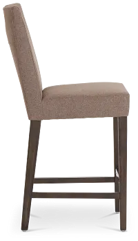 Stout Brown 24" Upholstered Barstool