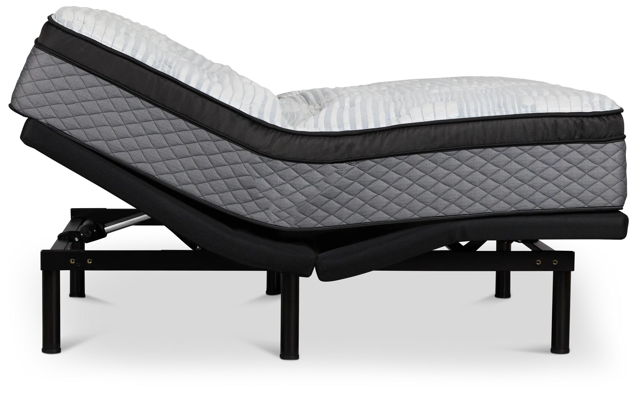 Kevin Charles By Sealy Signature Plush Deluxe Adjustable Mattress Set