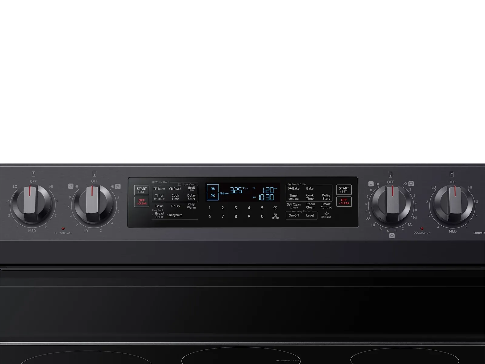 Samsung 6751 Series Black Electric Range