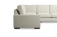 Edgewater Suave Beige Small Two-arm Sectional