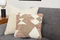 Sena Taupe 16" Accent Pillow