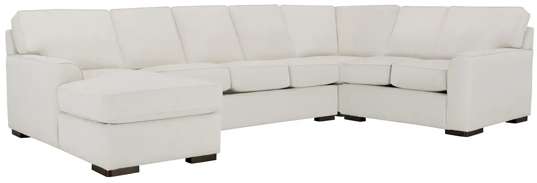 Austin White Cool Mfoam Left Chaise Memory Foam Sleeper Sectional Austin White Cool Mfoam Left Chaise Memory Foam Sleeper Sectional
