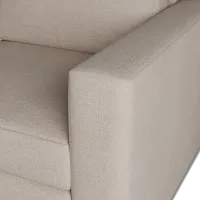 Citymod Beige Fabric Right Chair