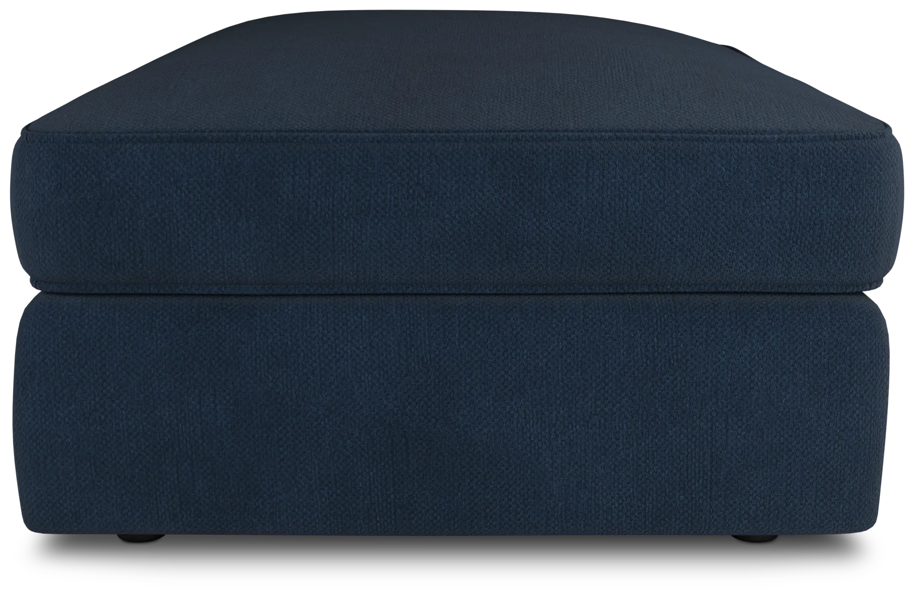 Siesta Revenue Dark Blue Fabric Ottoman