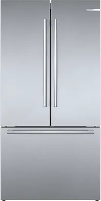 Bosch 800 Series Stainless Steel 36" French Door Refrigerator