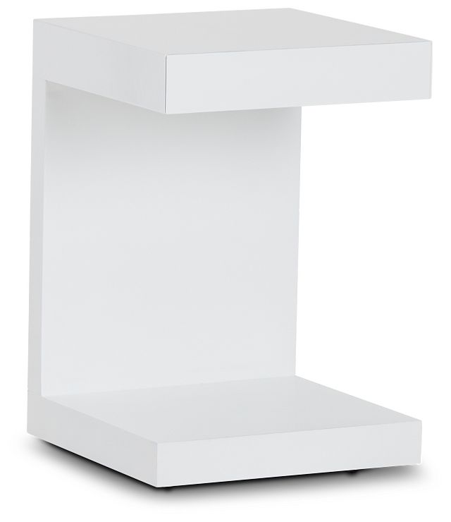 Chase White End Table (2)