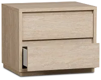 Malta Light Gray Nightstand