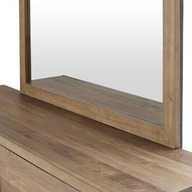 Boulder Mid Tone Dresser & Mirror
