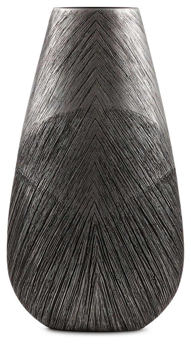 Delancey Dark Gray Large Vase