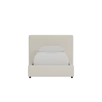 Grayton Gellar Green 44" Upholstered Platform Bed