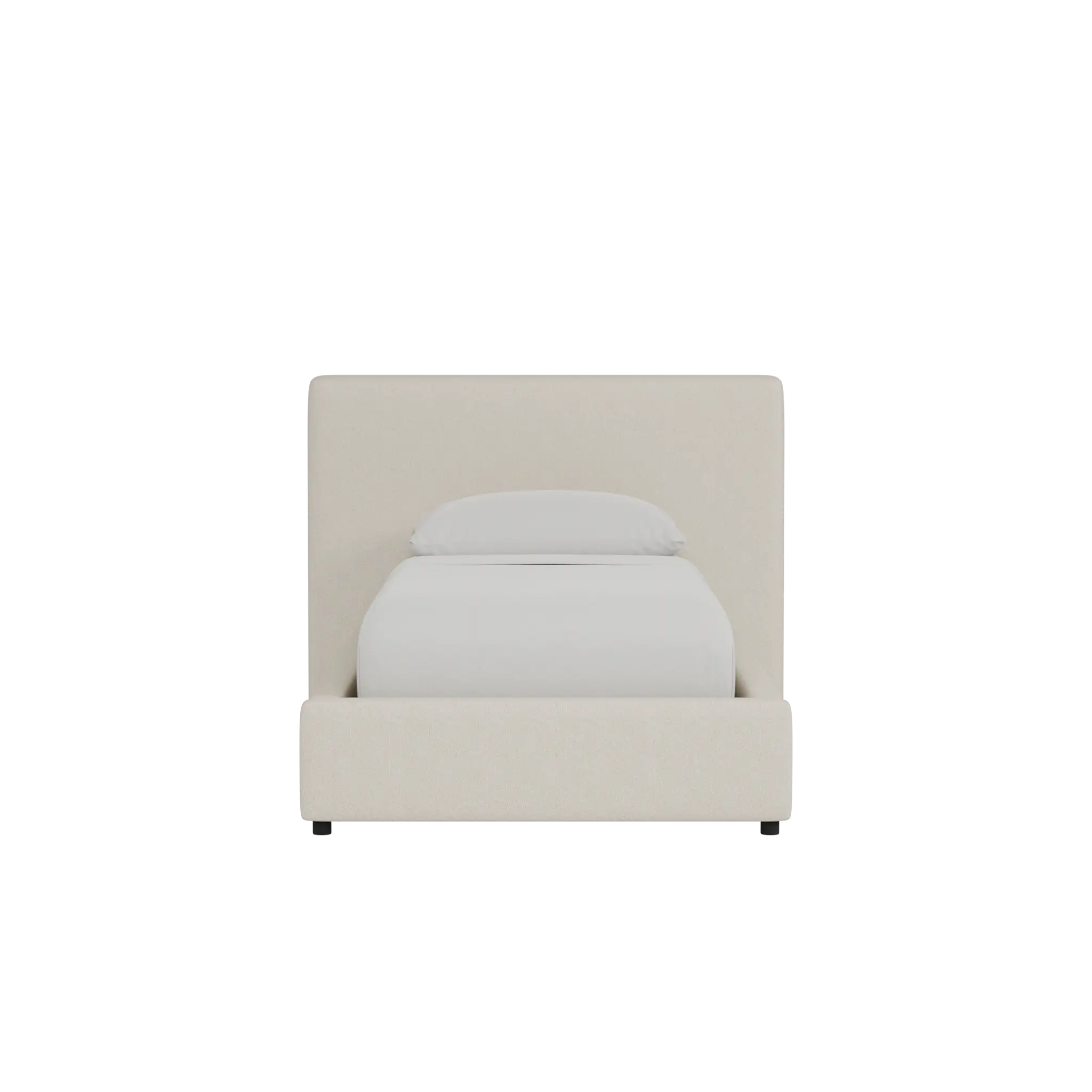 Grayton Gellar Green 44" Upholstered Platform Bed Grayton Gellar Green 44" Upholstered Platform Bed