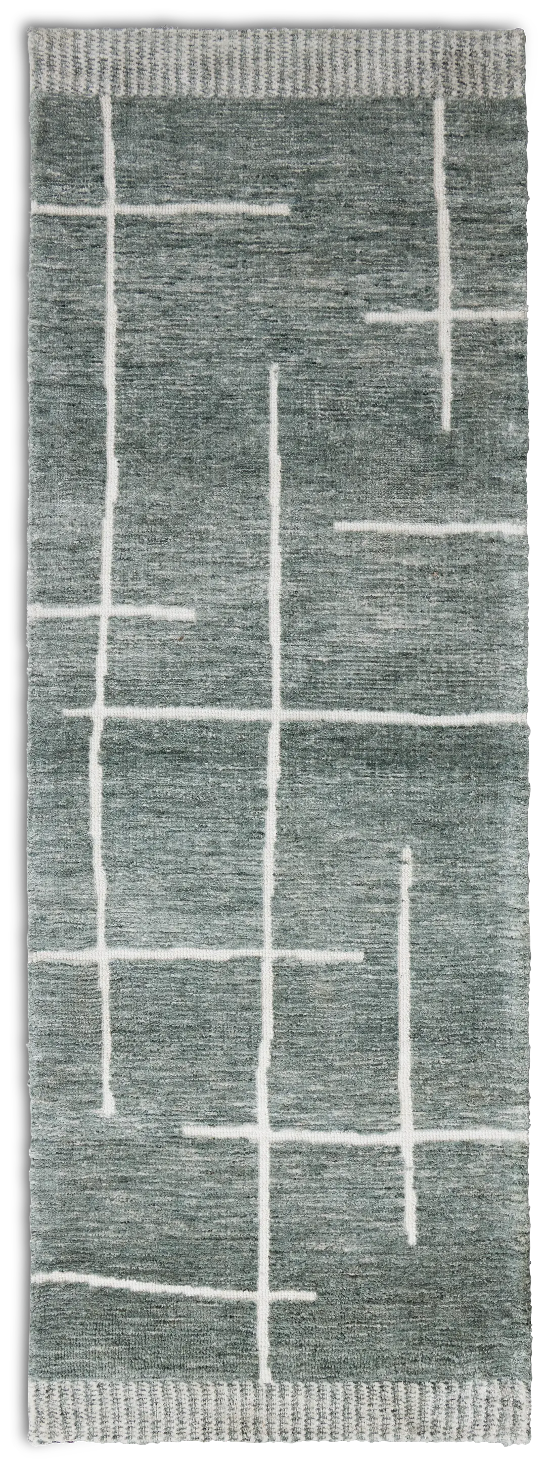Eloise Dark Green 2x7 Runner Eloise Dark Green 2x7 Runner