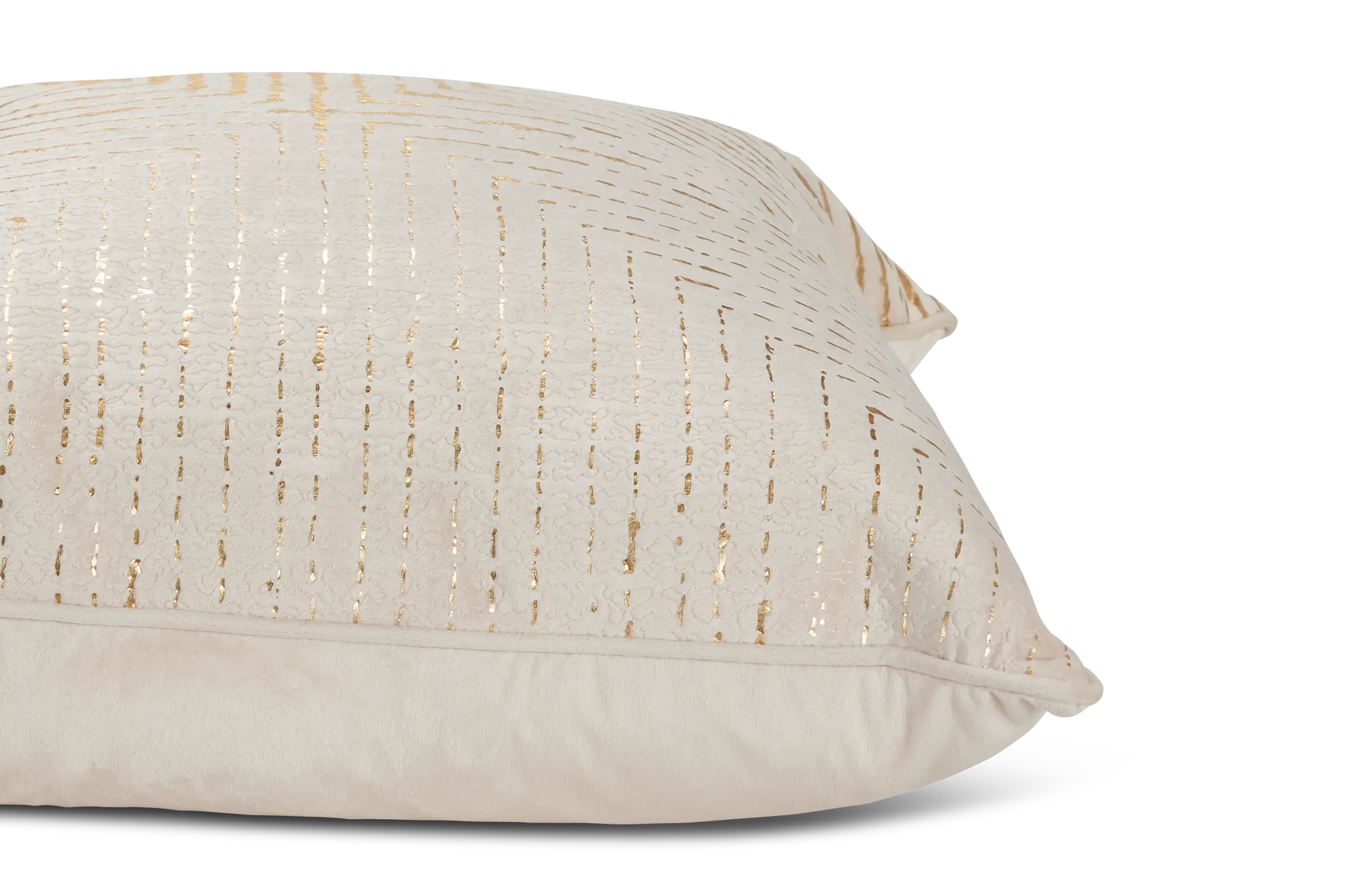 Lara Beige 22" Square Accent Pillow Lara Beige 22" Square Accent Pillow