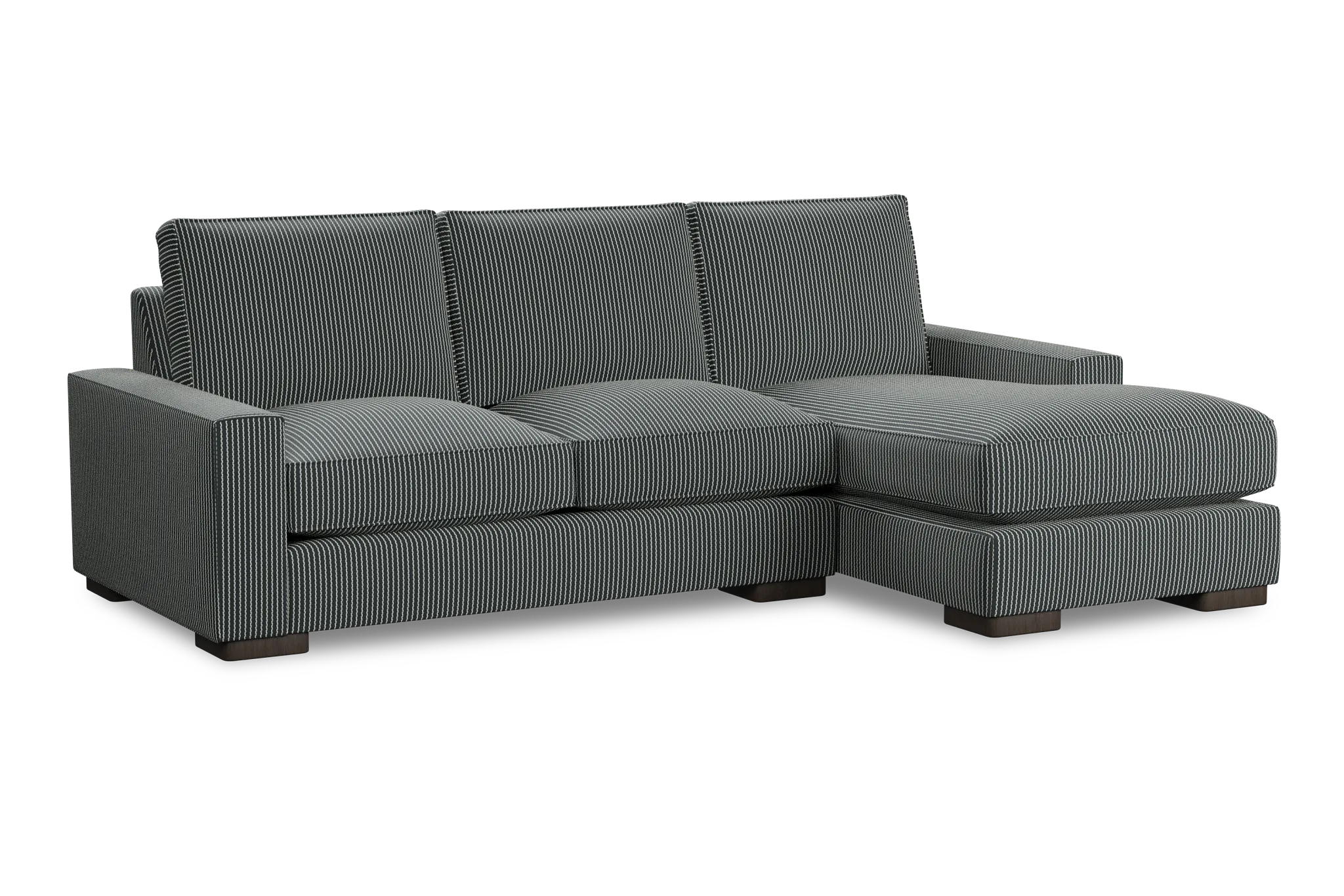 Edgewater Lucy Navy Right Chaise Sectional