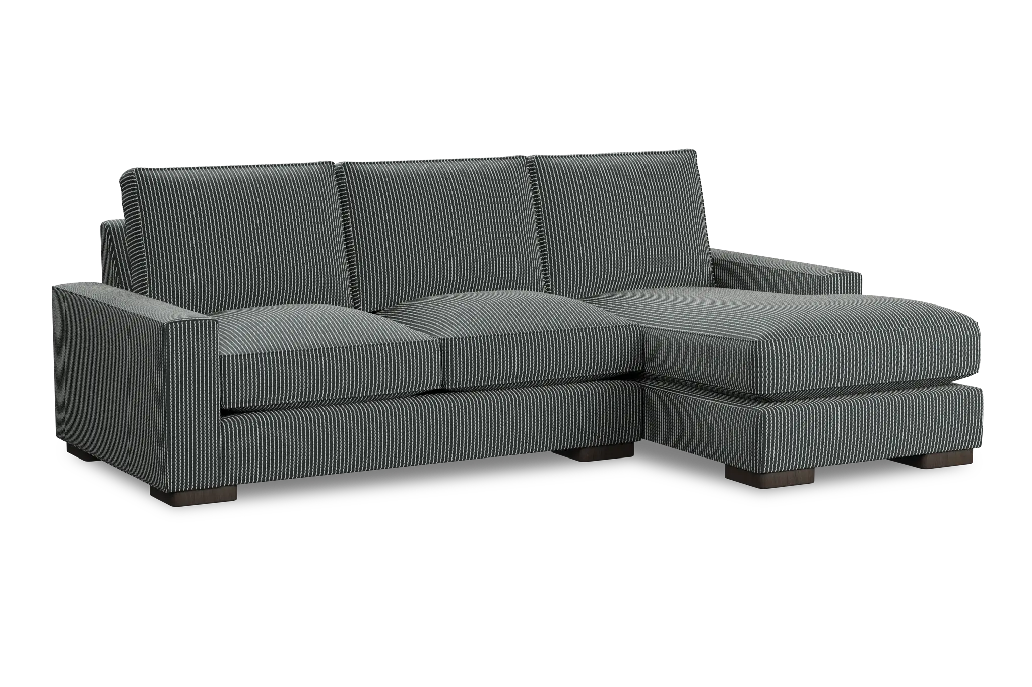 Edgewater Lucy Navy Right Chaise Sectional Edgewater Lucy Navy Right Chaise Sectional