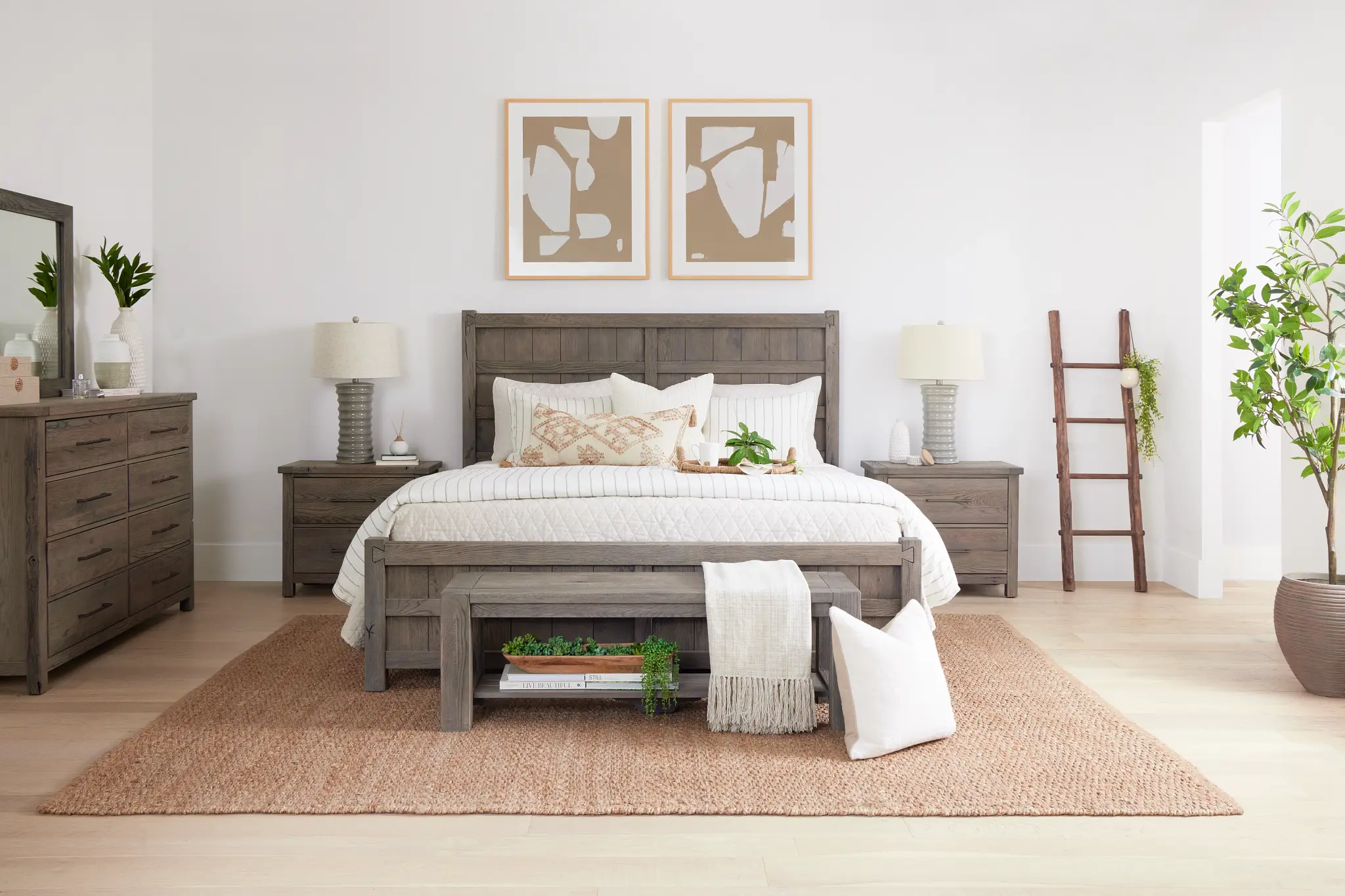 Salt Lake Gray Panel Bed Salt Lake Gray Panel Bed