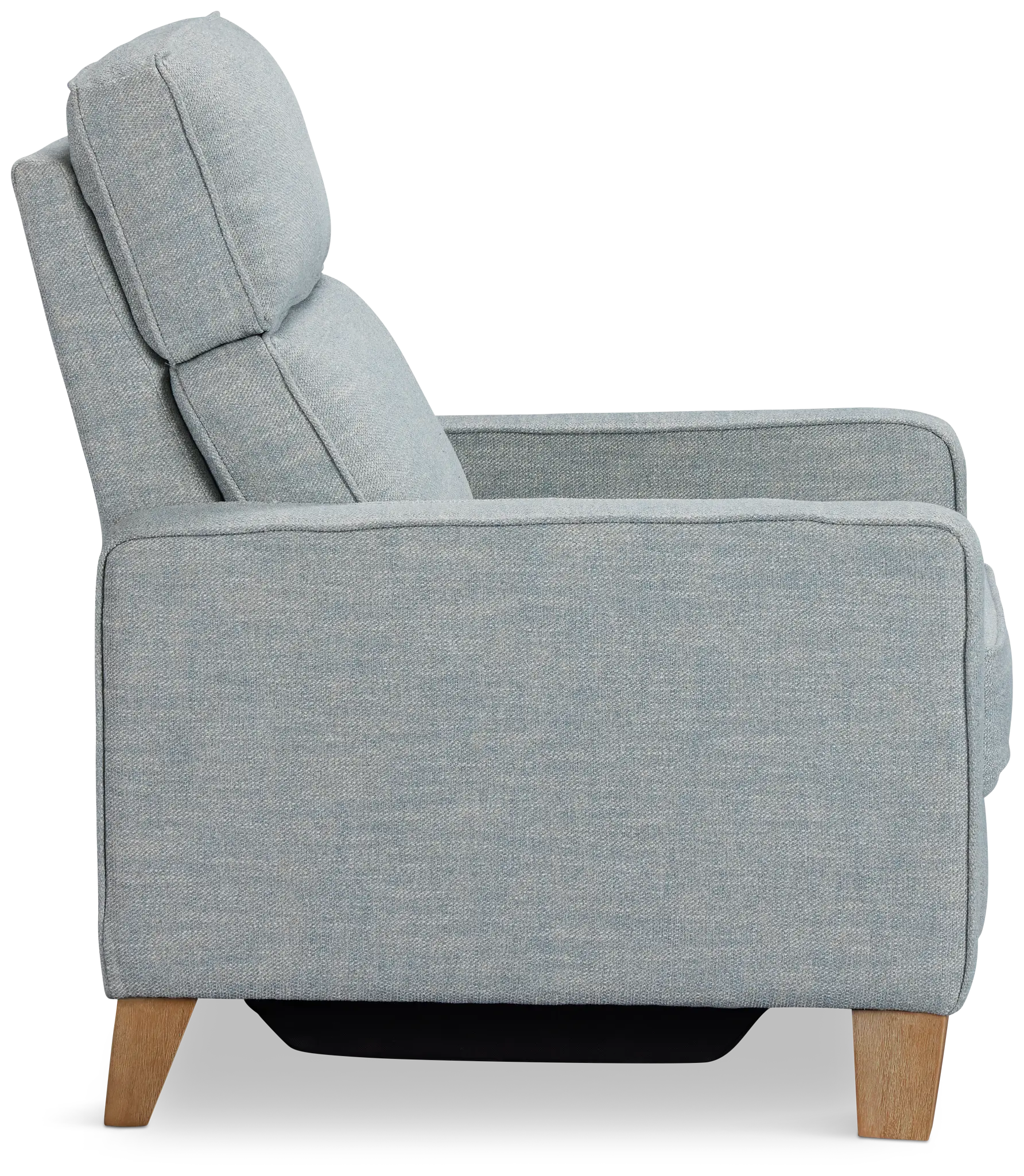 Bayside Light Blue Fabric Power Recliner Bayside Light Blue Fabric Power Recliner