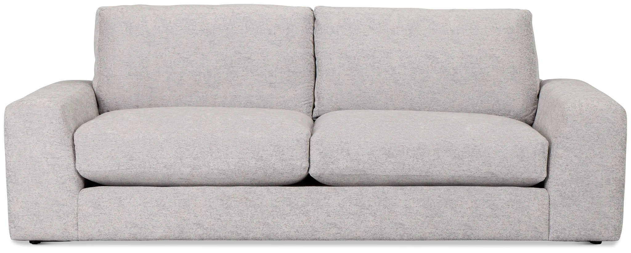 Calista Pewter Fabric Sofa