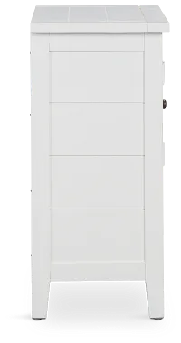 Bismark White Accent Chest