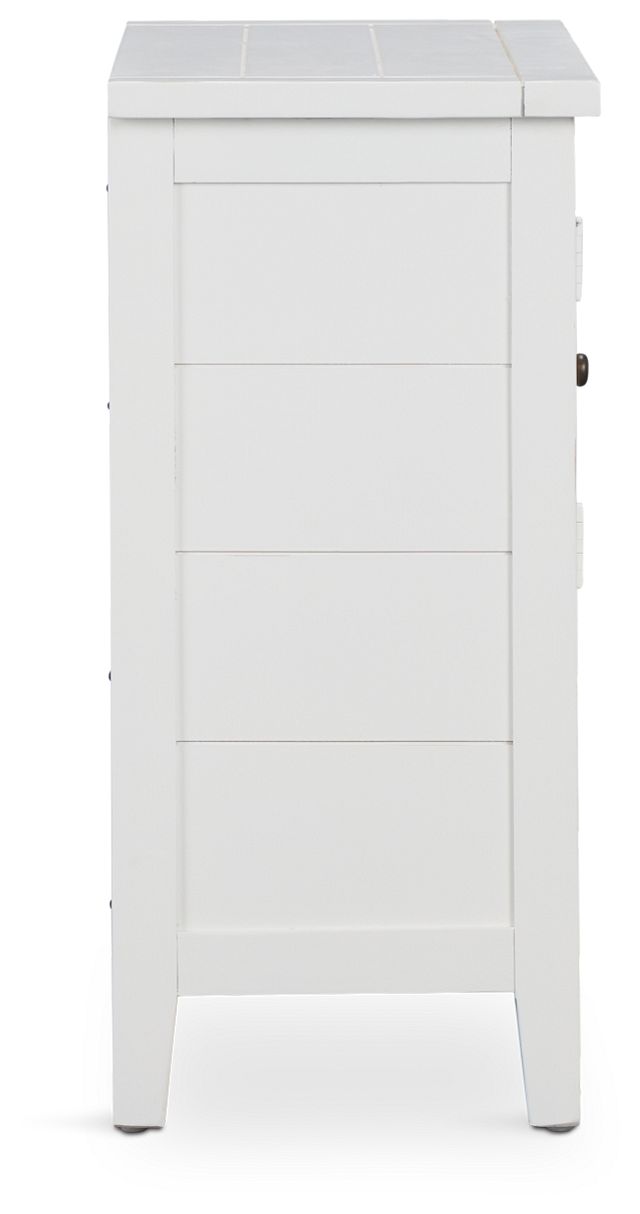 Bismark White Accent Chest