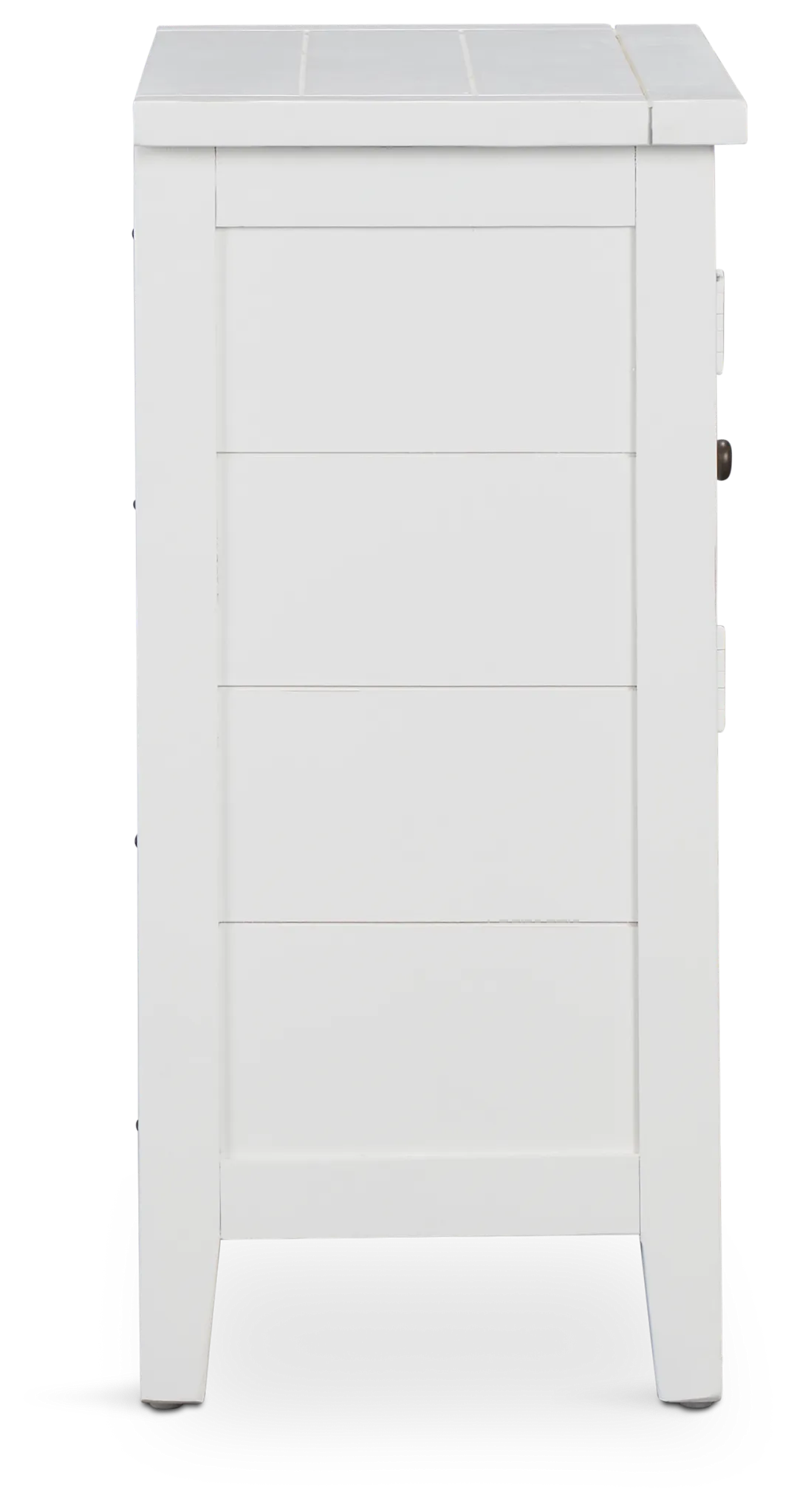 Bismark White Accent Chest