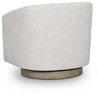 Paloma Gray Fabric Accent Chair