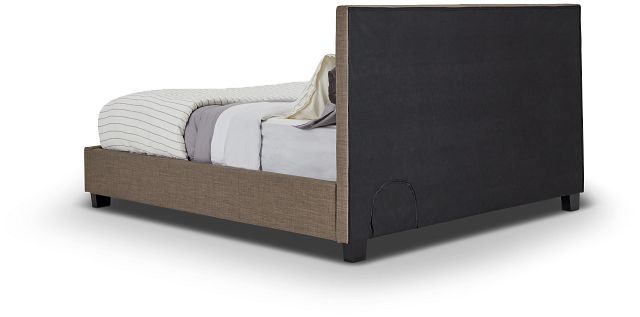 Madden Gray Uph Platform Bed