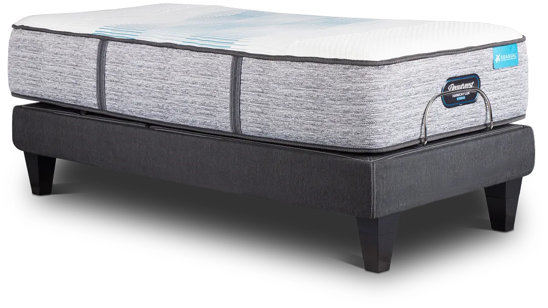 Beautyrest Harmony Lux Empress Series Plush Hybrid Black Luxury Adjustable Mattress Set