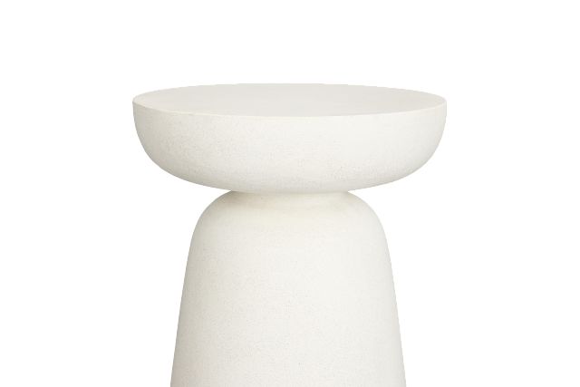 Tai White End Table