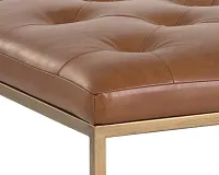 Landon Brown Accent Ottoman