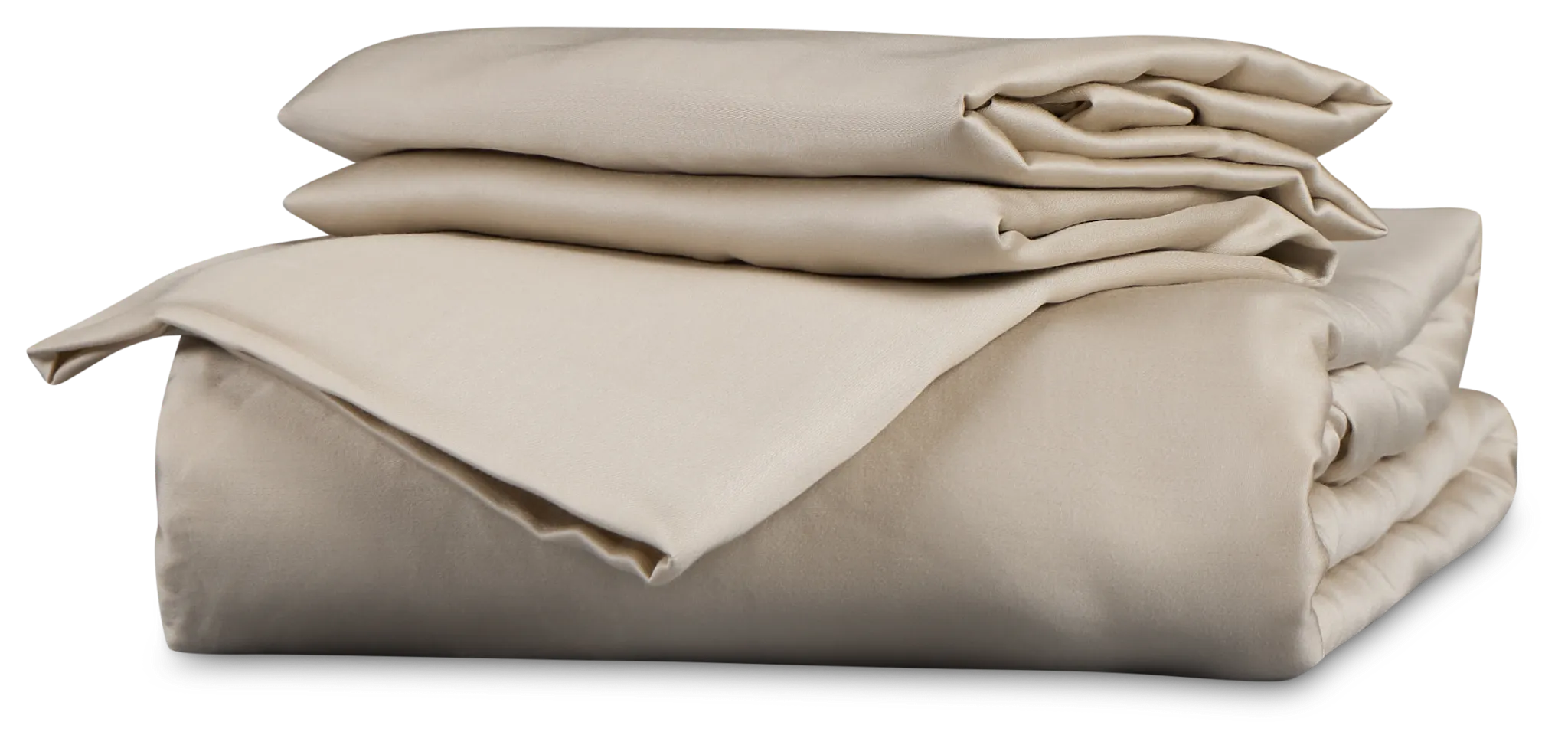 Rest & Renew Tencel Beige 300 Thread Duvet Set
