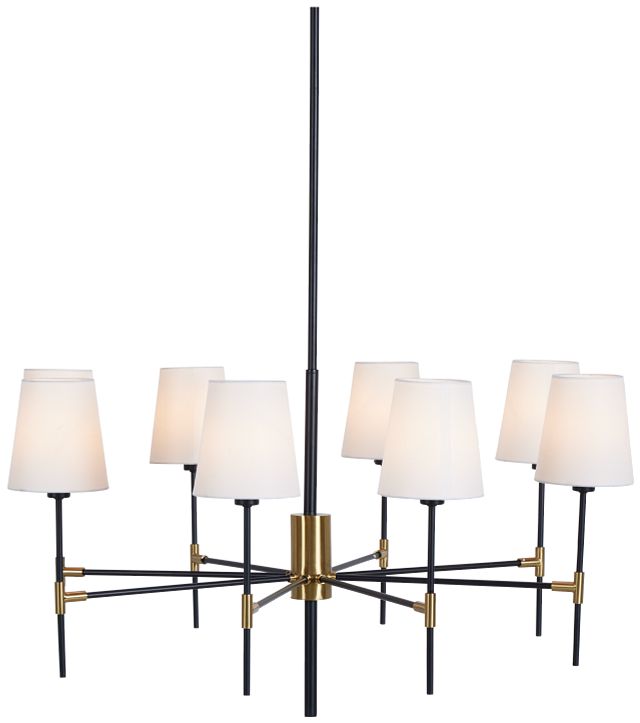 Aaron Black Chandelier