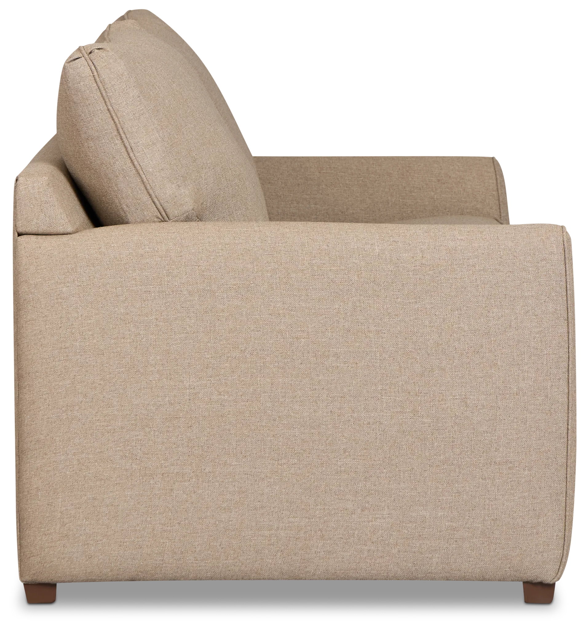 Tate Brown Fabric Innerspring Sleeper