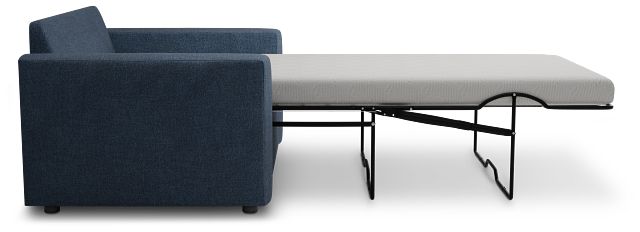 Siesta Maguire Blue Fabric Memory Foam Sleeper