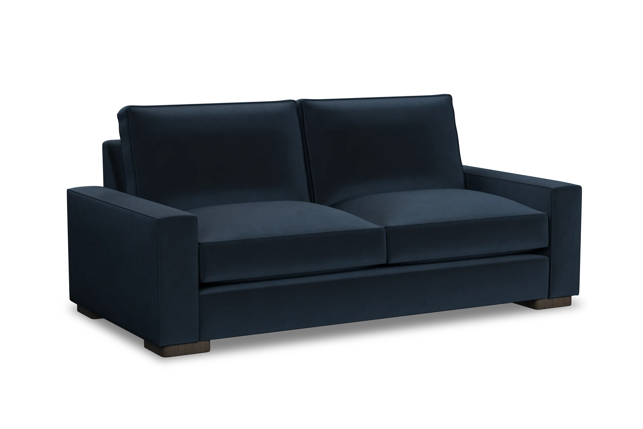 Edgewater Joya Dark Blue 84" Sofa W/ 2 Cushions