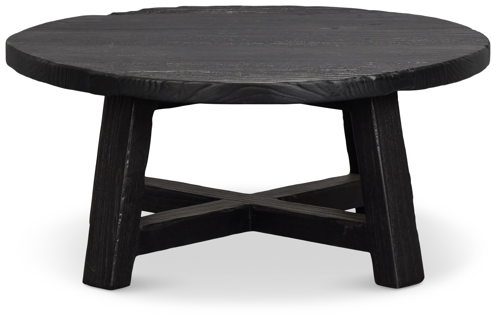 Ronan Black Round Coffee Table