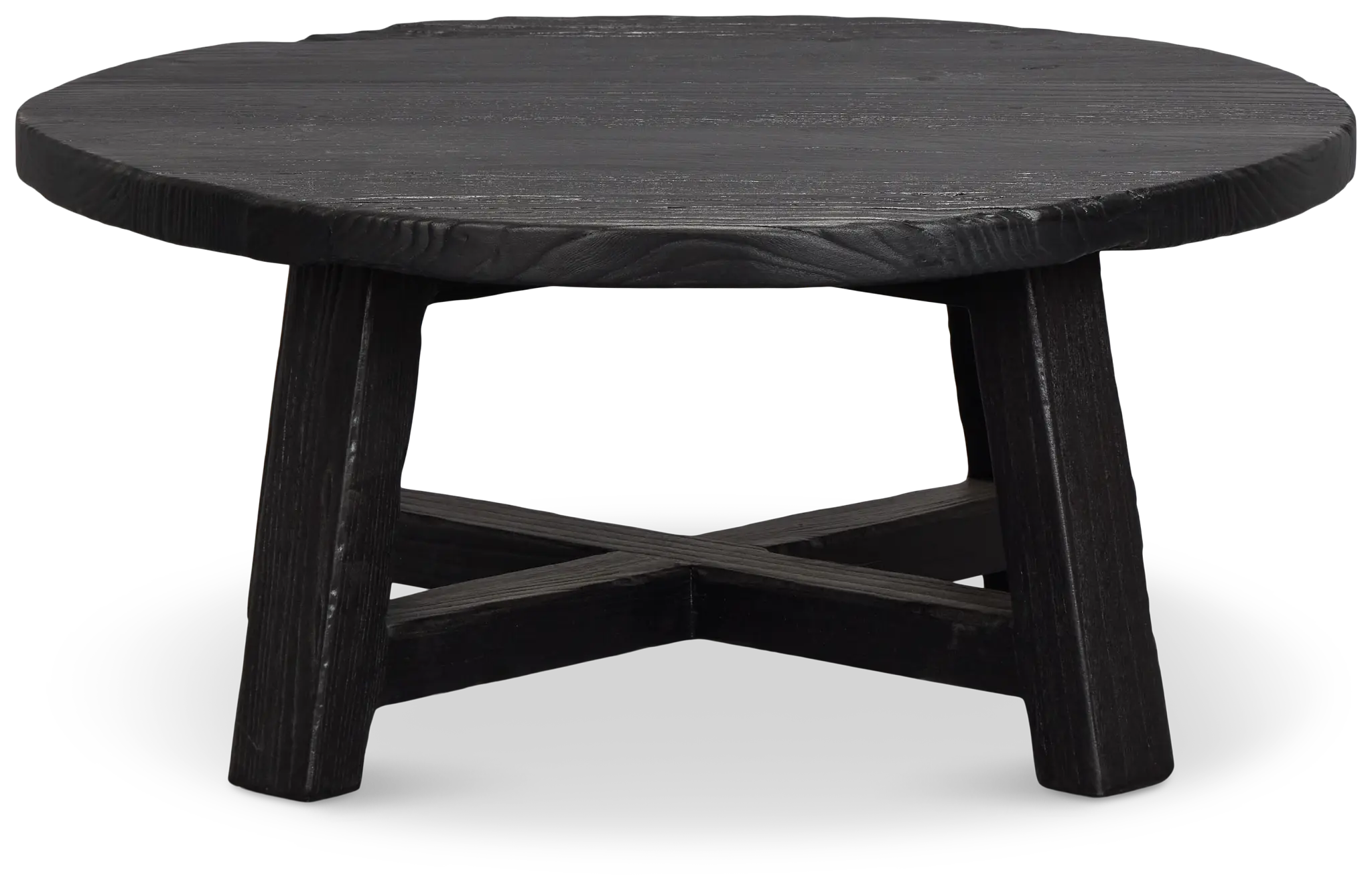 Ronan Black Round Coffee Table Ronan Black Round Coffee Table