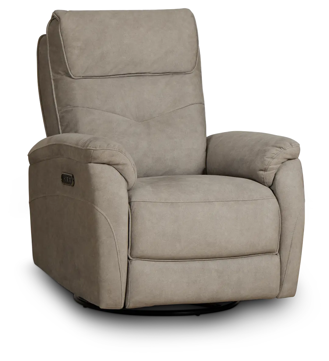 Ryder Beige Micro Power Swivel Glider Recliner Ryder Beige Micro Power Swivel Glider Recliner