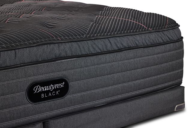 Beautyrest Black C-class Plush Pillowtop Pillow Top Low-profile Mattress Set