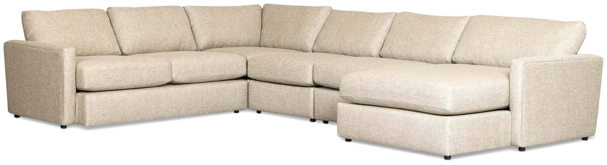 Maxwell Dark Gray Fabric Large Right Chaise Sectional Maxwell Dark Gray Fabric Large Right Chaise Sectional