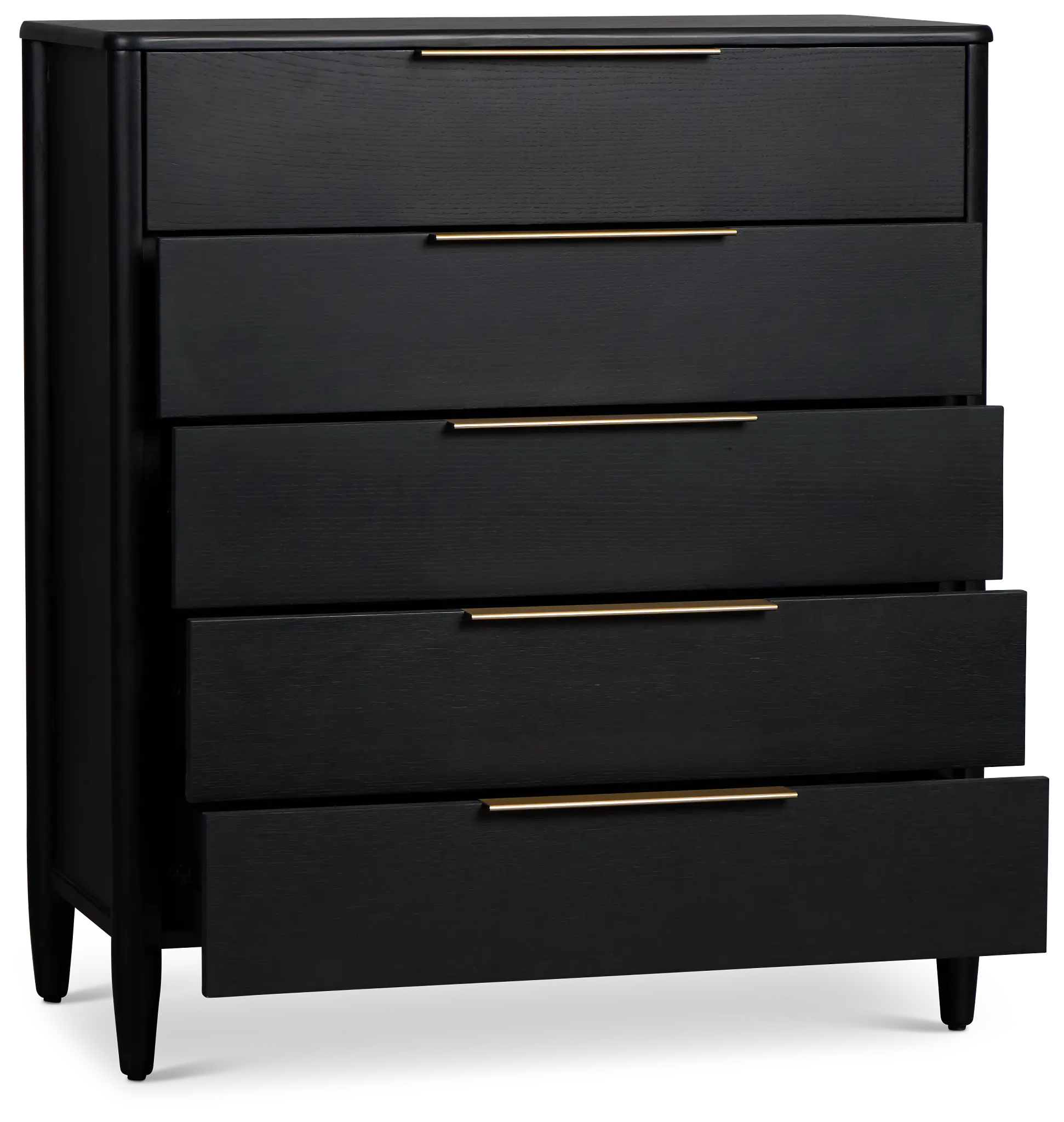 Stockton Black Drawer Chest Stockton Black Drawer Chest