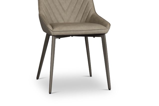 Maricopa Light Gray Upholstered Side Chair