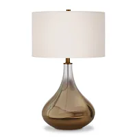 Isolde Brown Glass Table Lamp