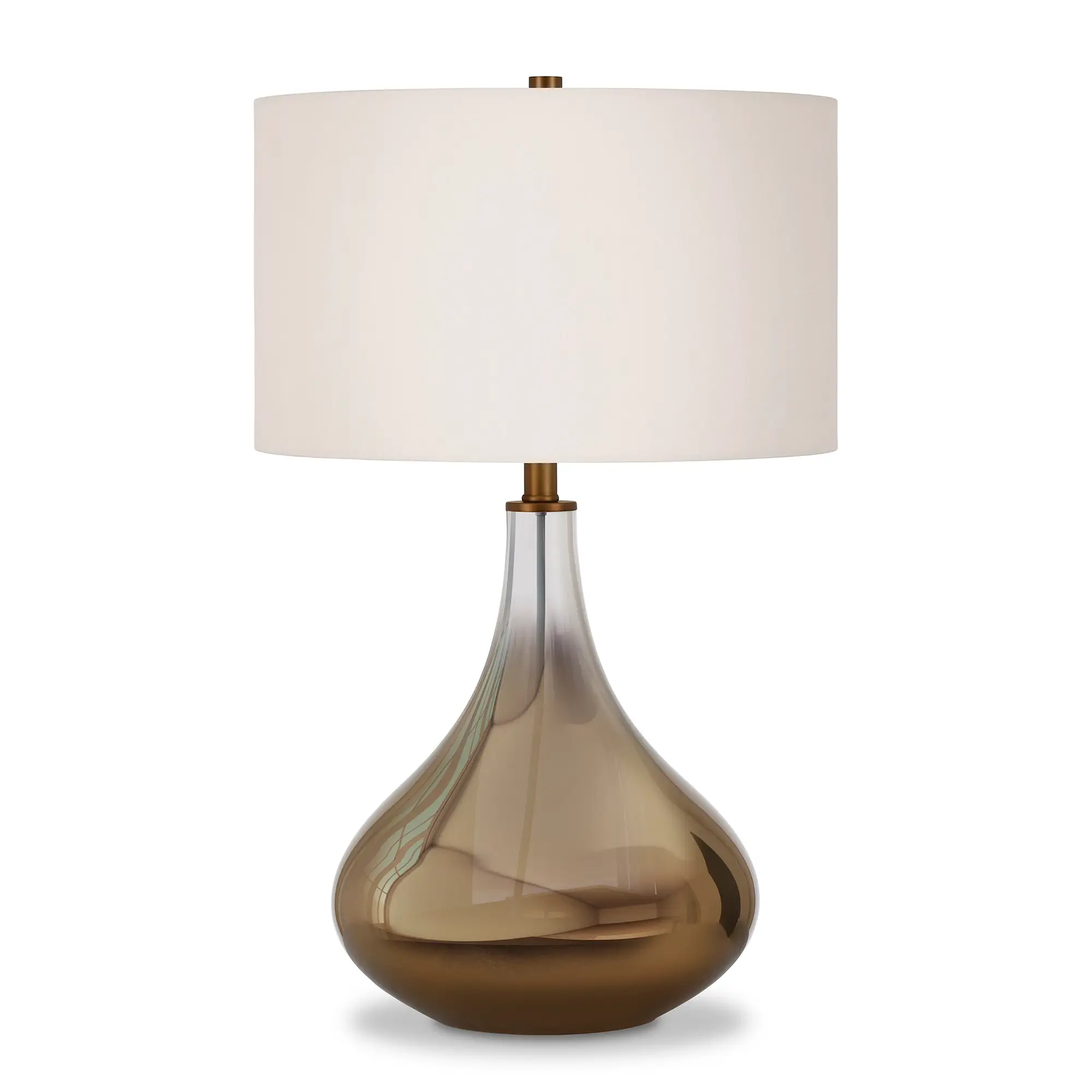 Isolde Brown Glass Table Lamp Isolde Brown Glass Table Lamp