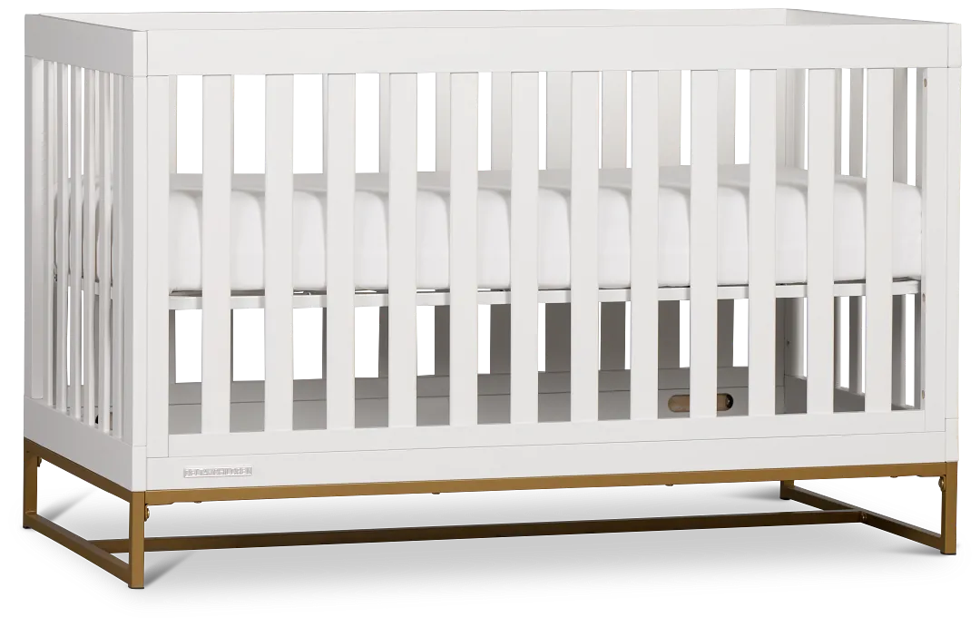 Kate White 2-in-1 Crib