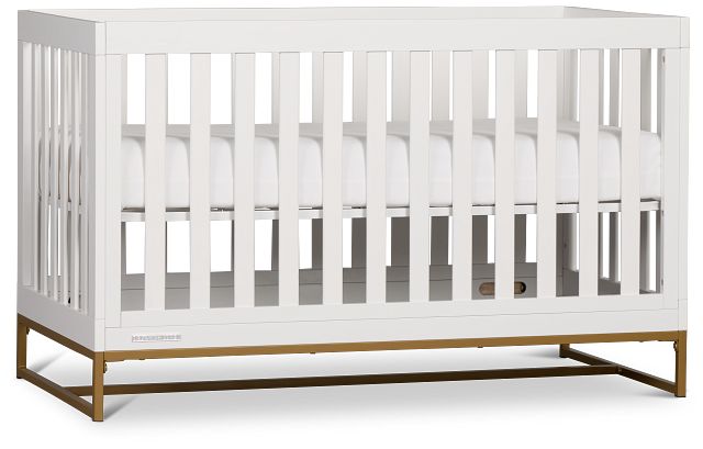 Kate White 2-in-1 Crib