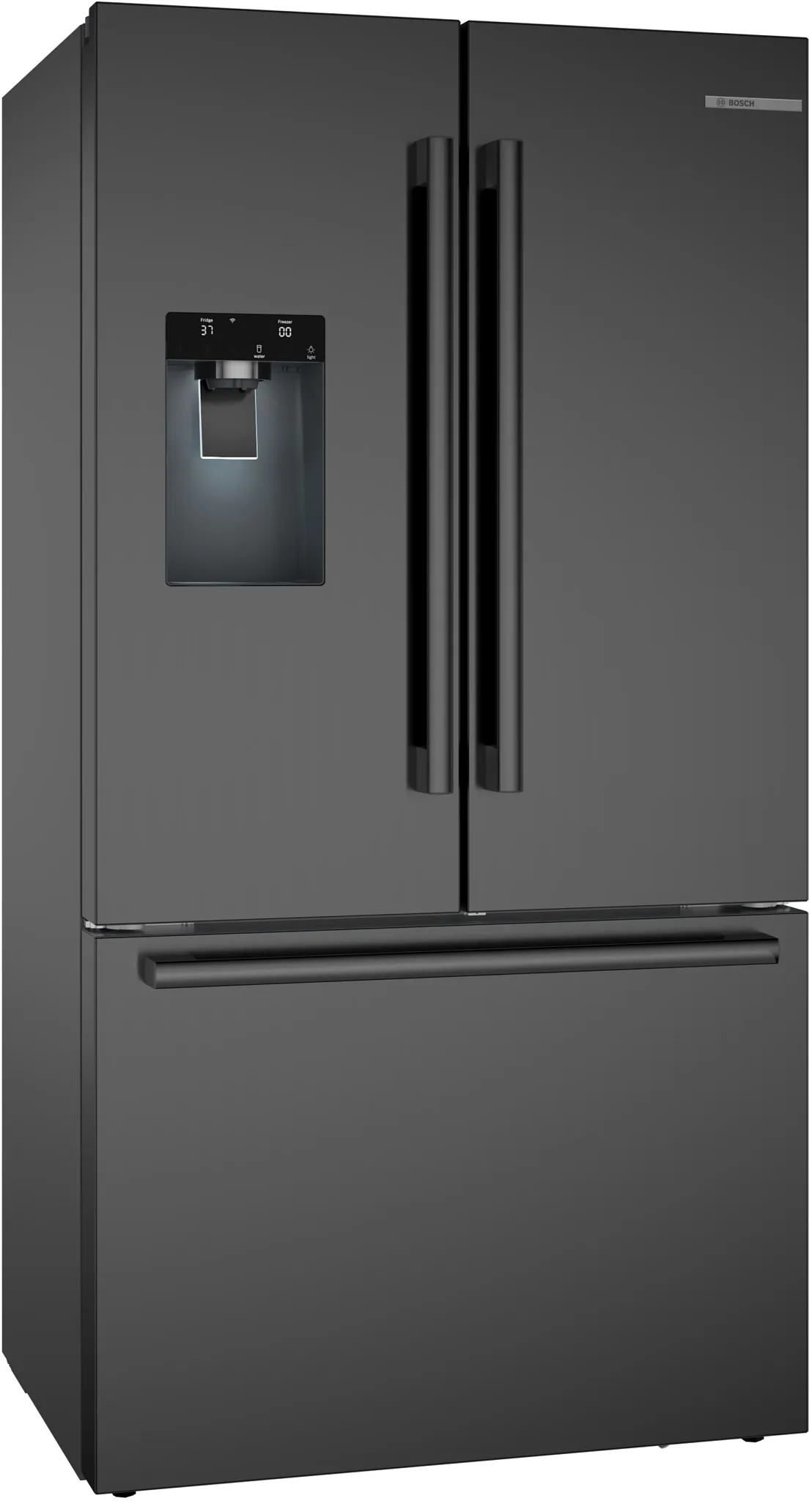 Bosch 500 Series Black 36" French Door Refrigerator