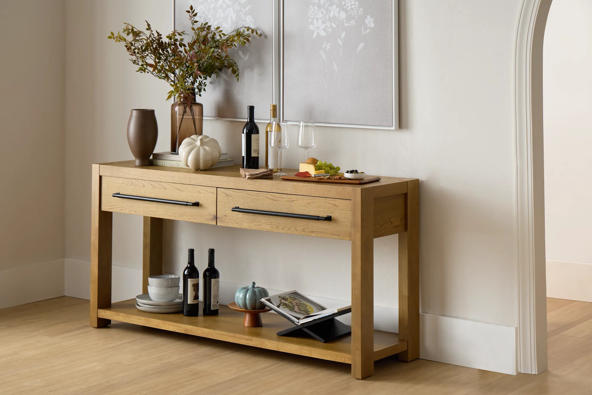 Tahoe Light Tone Sofa Table