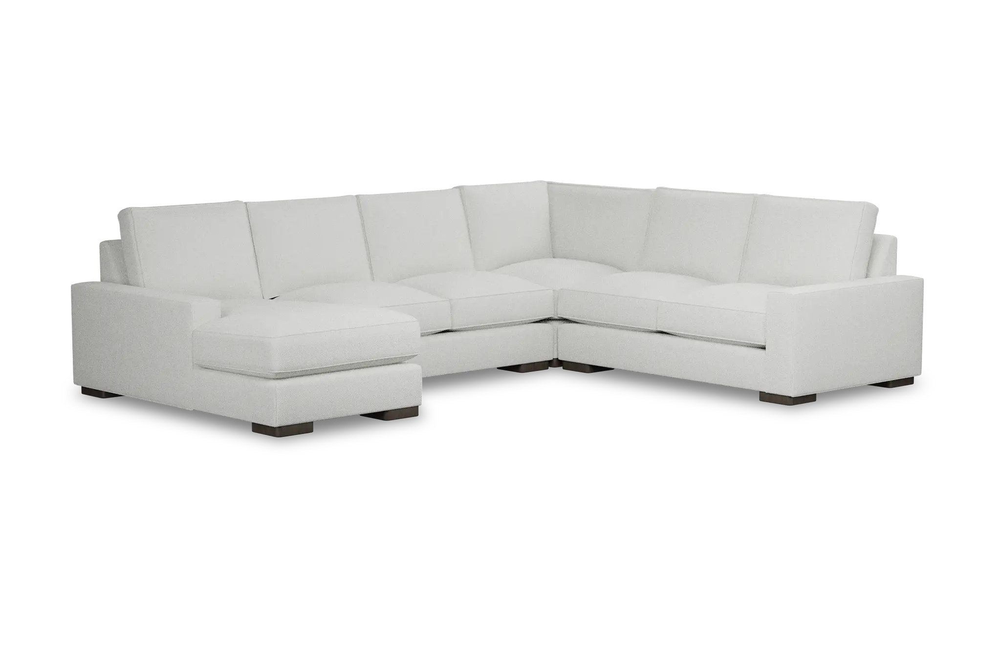 Edgewater Revenue White Medium Left Chaise Sectional Edgewater Revenue White Medium Left Chaise Sectional