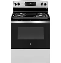 Ge 360 Series Stainless Steel 30" Electric Range